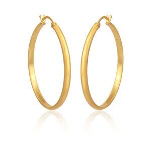 Elegant Gold Hoop Earrings
